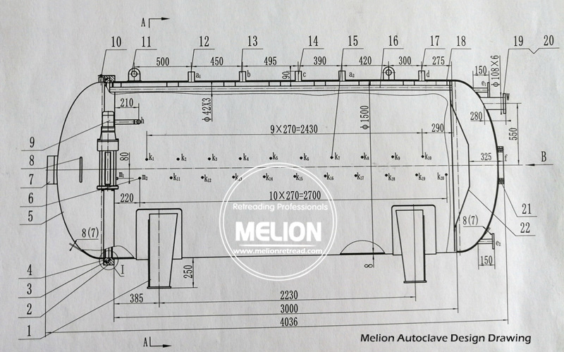 Melion Autoclave Design Drawing